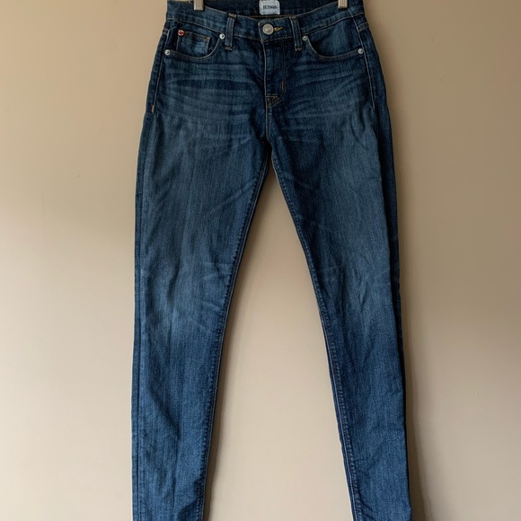 Hudson Nico Mid-rise Super Skinny Blue Jeans - 26 - Picture 2 of 9